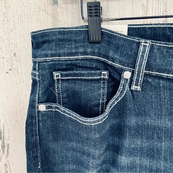 Levi Strauss Signature Dark Blue Denim Jeans True Boot Size 18… 34X31 NWT - Picture 4 of 10